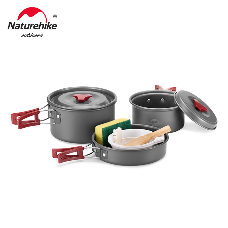Camping Cooking And Dining Set - Naturehike Cắm Trại Nồi Siêu Nhẹ