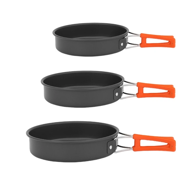 Camping Cooking Books - Gấp Chảo Chống Dính Động Ngoài