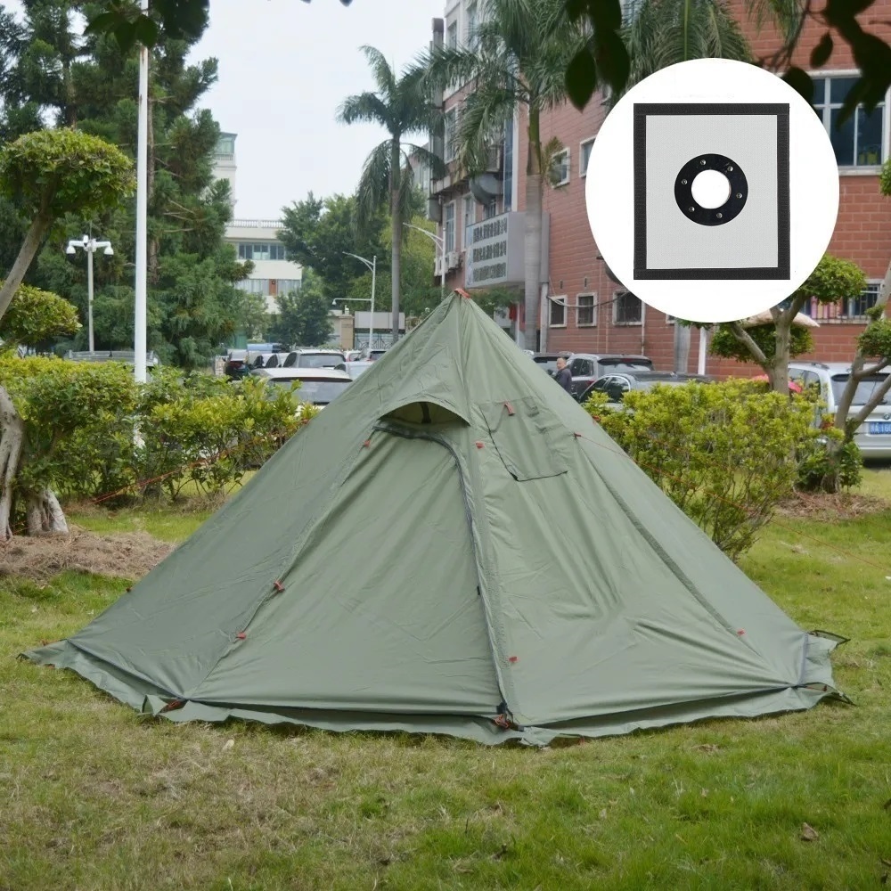 Camping Cooking Snow - Mới Kim Tự Tháp Lều Với