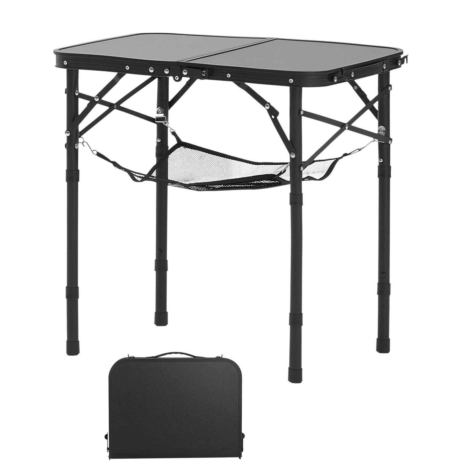 Camping Cooking Handle - Folding Camping Table, Adjustable Height Portable