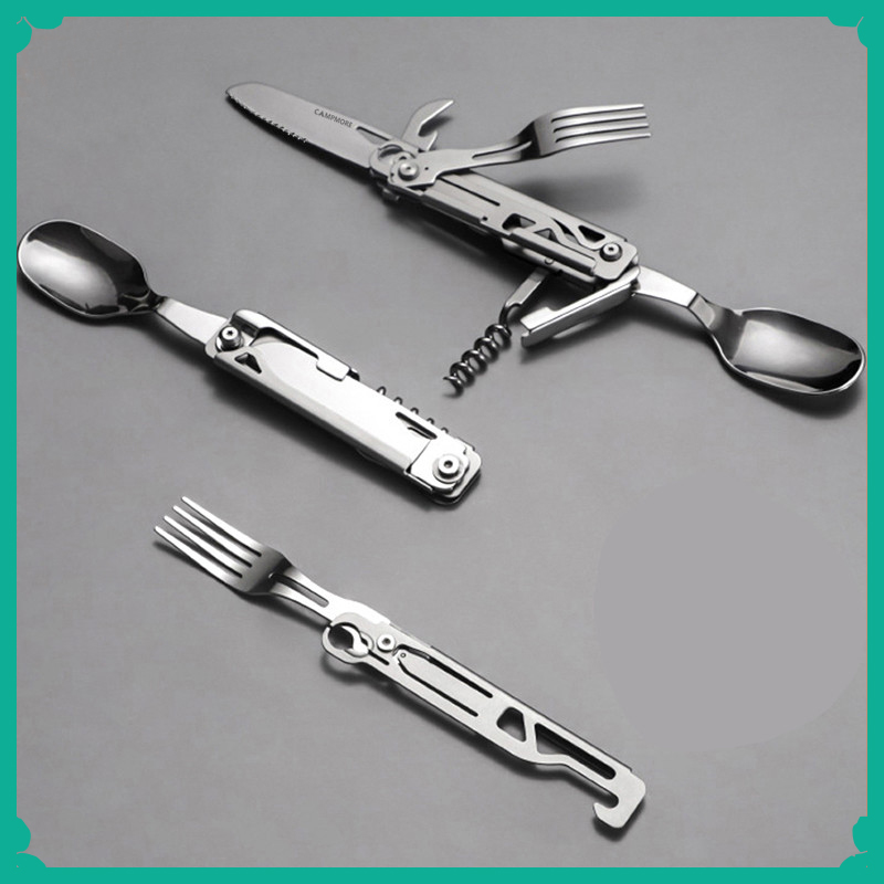 Multi-function Camping Fork Sp - đánh giá và giá Camping Cooking And Dining Set