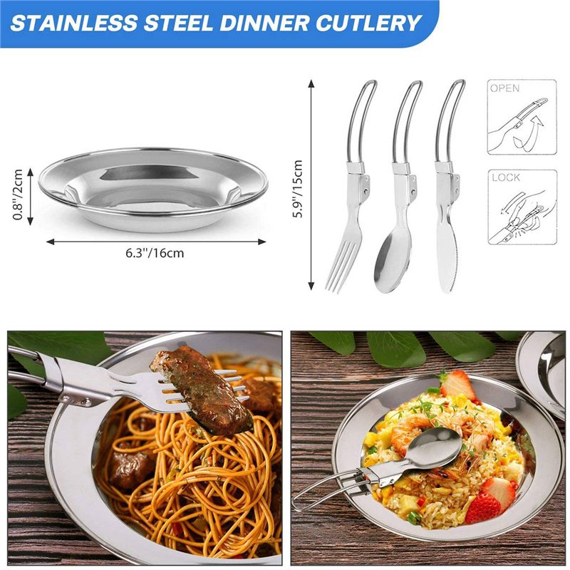 【BUYERS】Camping Cookware Porta - đánh giá và giá Camping Cooking Pots And Pans
