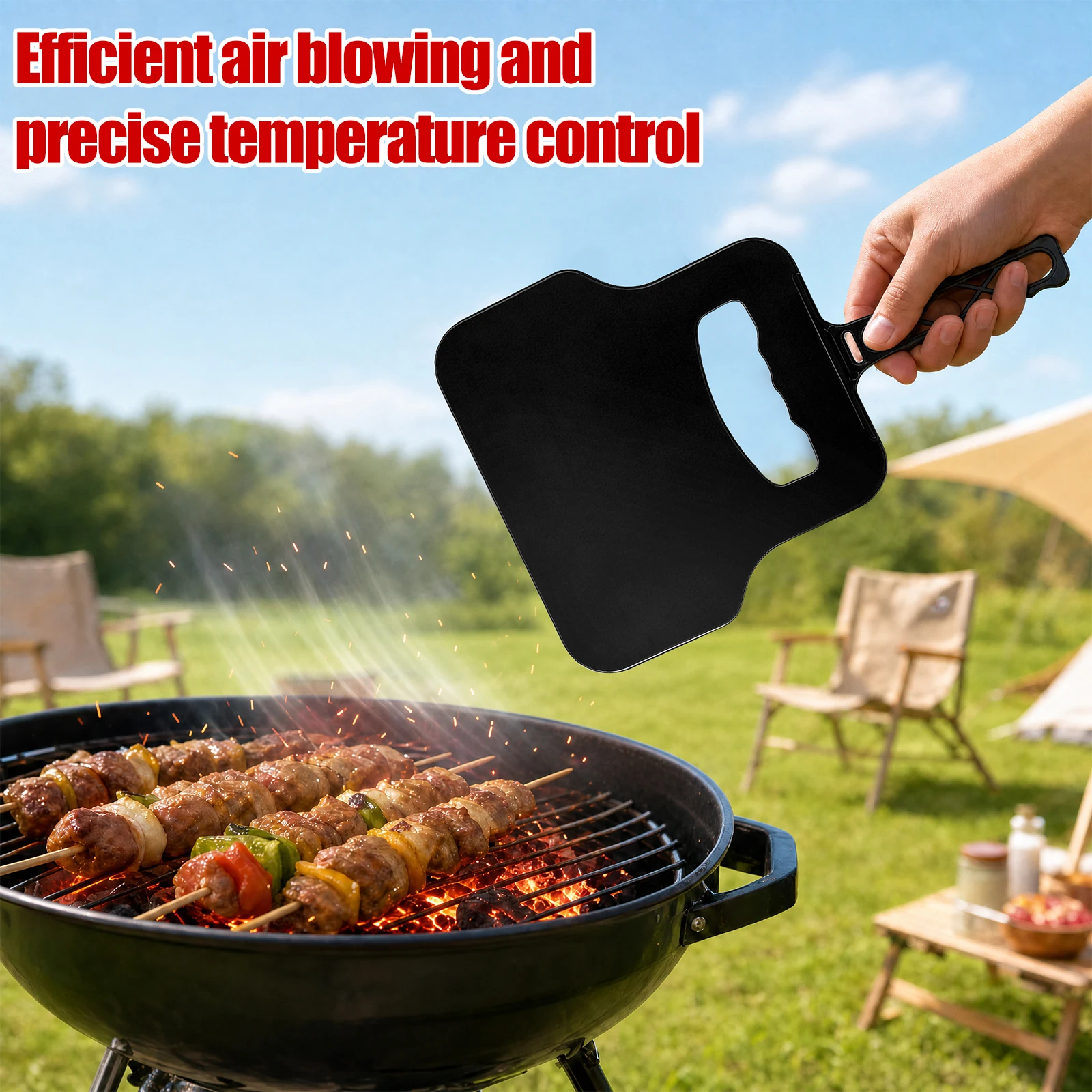 Manual Wind Maker Plastic Hand - đánh giá và giá Camping Cooking Fire