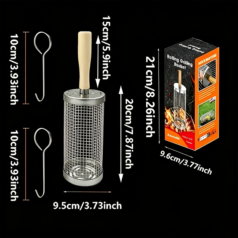 3Pcs Stainless Steel BBQ Cage  - đánh giá và giá Camping Cooking Trangia
