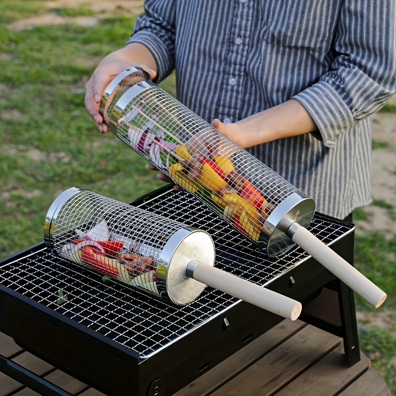 3Pcs Stainless Steel BBQ Cage  - đánh giá và giá Camping Cooking Trangia