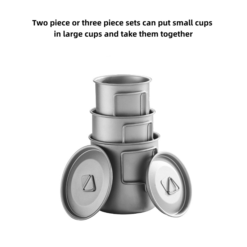 Titanium Camping Mug with Fold - đánh giá và giá Camping Cooking Handle