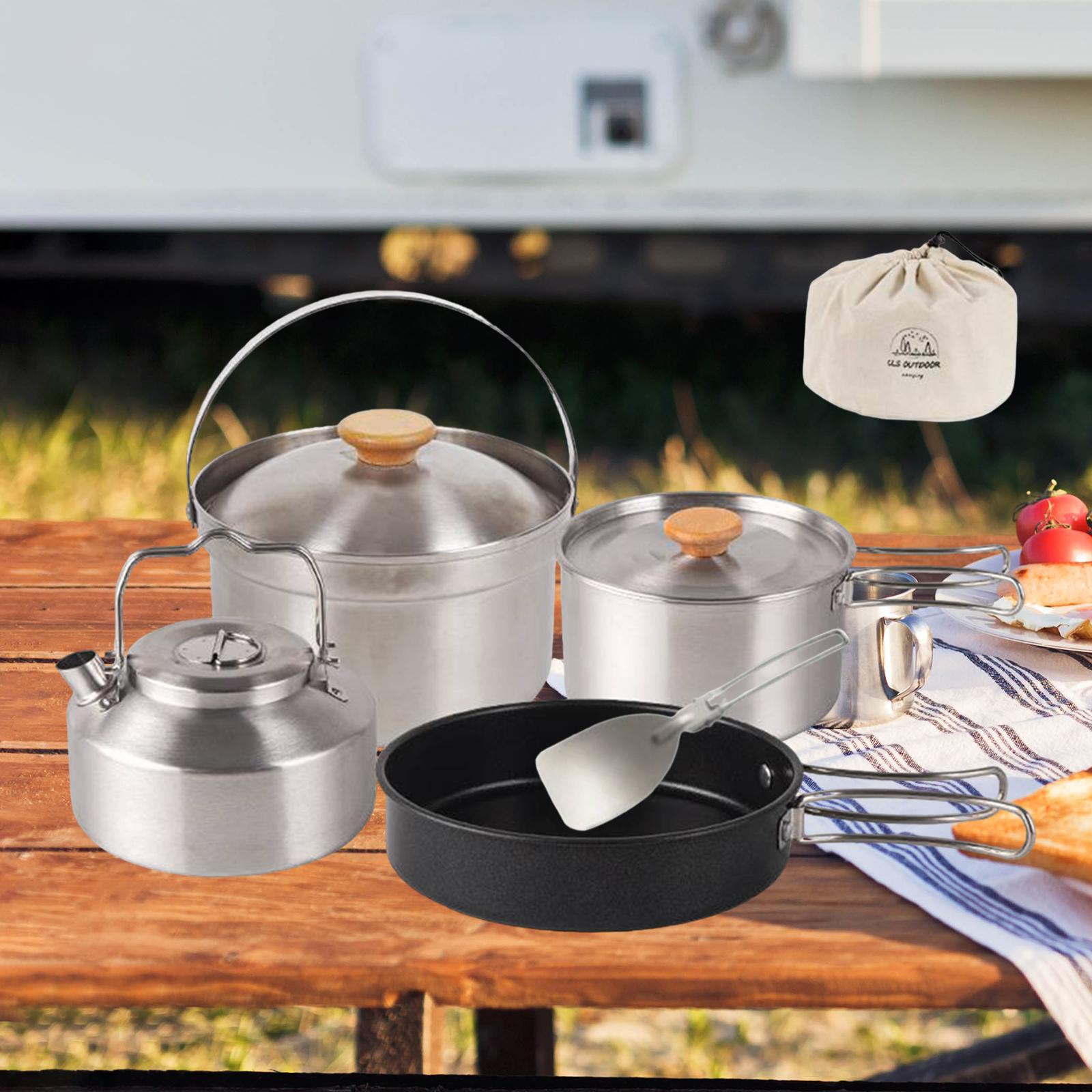 Camping Cookware Cook Gear Por - đánh giá và giá Camping Cooking Handle