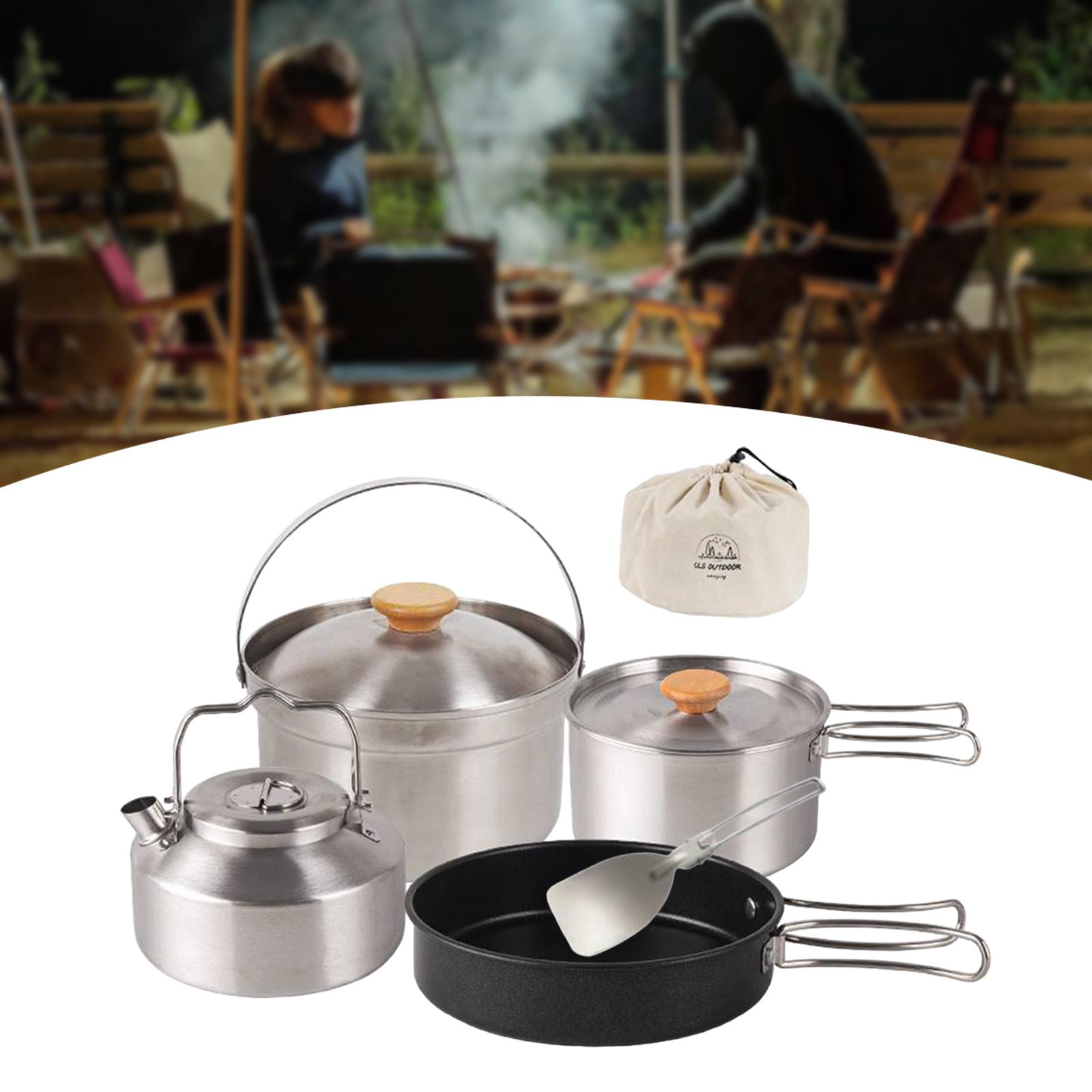Camping Cookware Cook Gear Por - đánh giá và giá Camping Cooking Handle