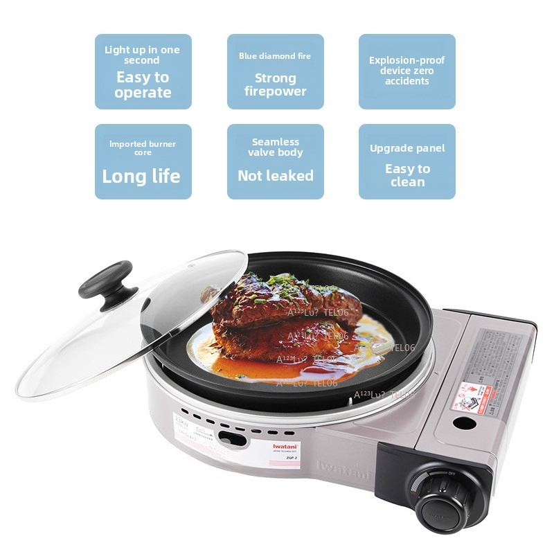 Portable Windproof Gas Stove B - đánh giá và giá Camping Cooking Gas