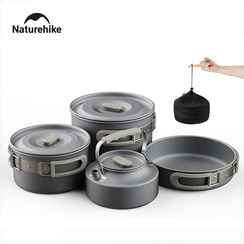 Naturehike Camping Cookware Ou - đánh giá và giá Camping Cooking Trangia