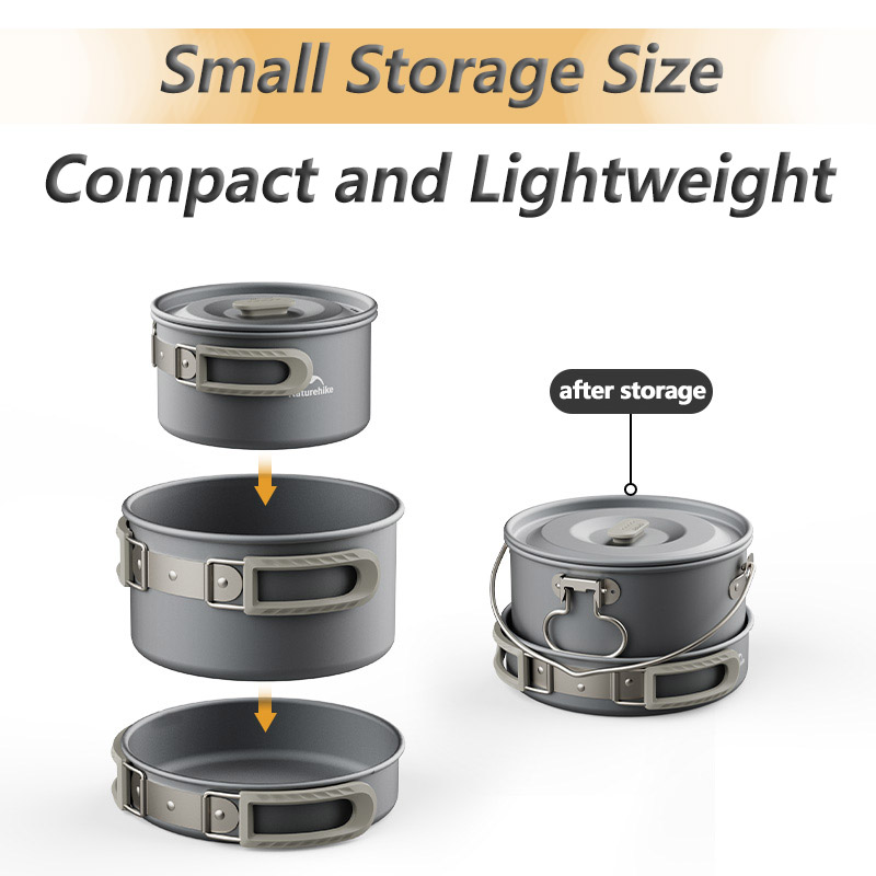 Naturehike Camping Cookware Ou - đánh giá và giá Camping Cooking Trangia