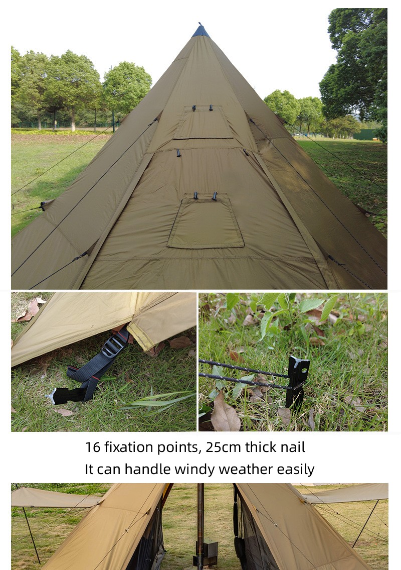 Camping Pyramid Tent With Snow - đánh giá và giá Camping Cooking Snow