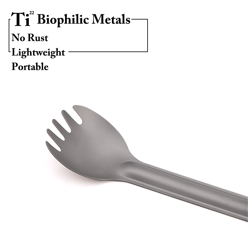 TiTo Titan Spork Thìa Tay Cầm  - đánh giá và giá Camping Cooking Hardware