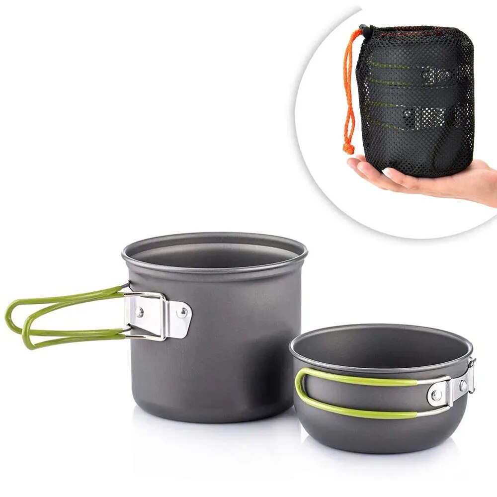 Camping Cookware Mess Kit Ultr - đánh giá và giá Camping Cooking Hardware