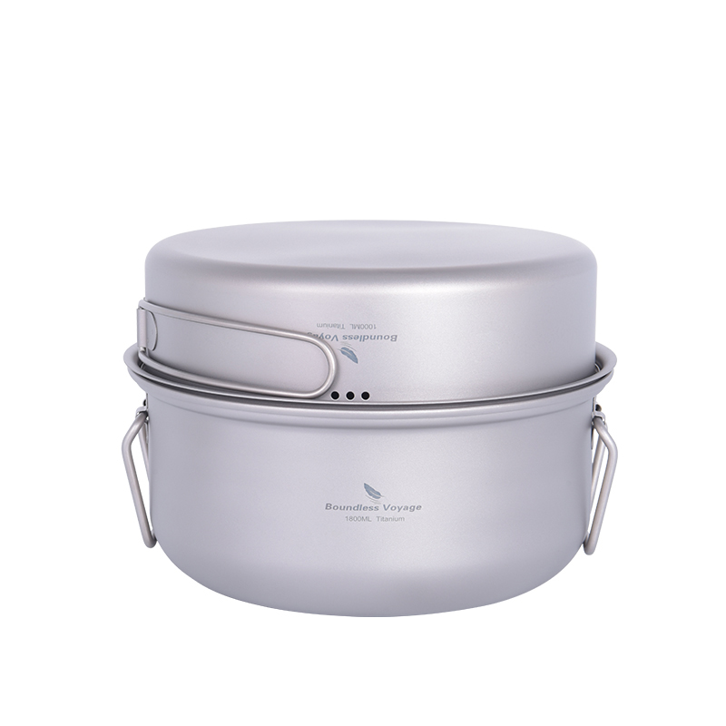 Boundless Voyage Titanium Stea - đánh giá và giá Camping Cooking Pots And Pans