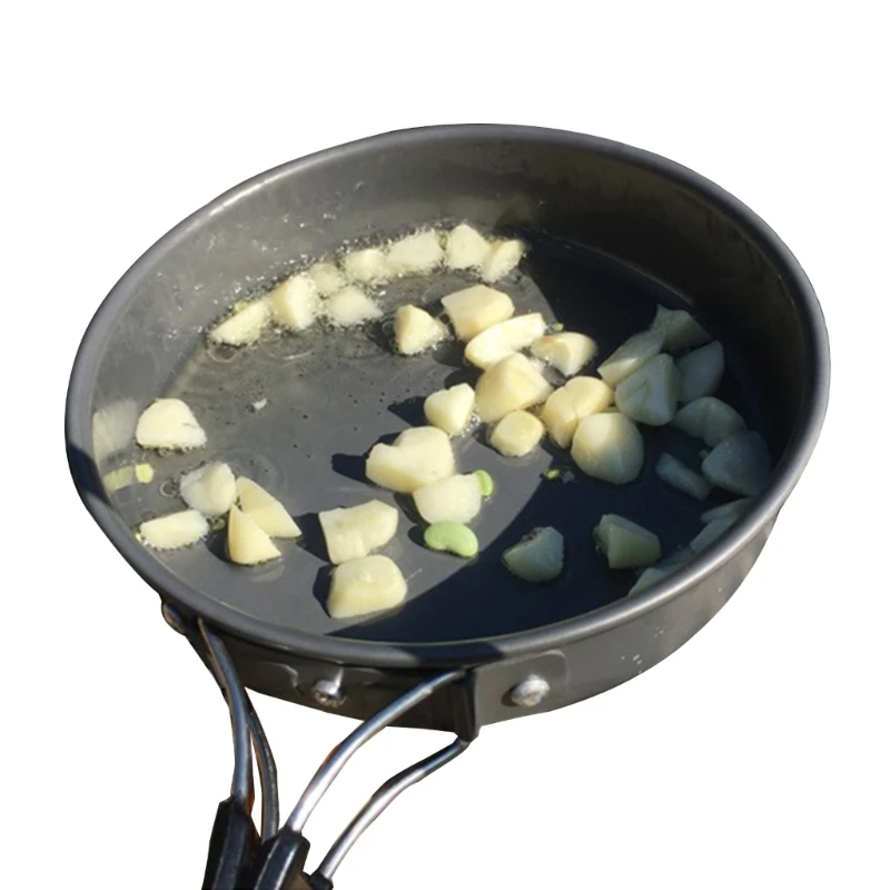 Gấp Chảo Chống Dính Động Ngoài - đánh giá và giá Camping Cooking Books