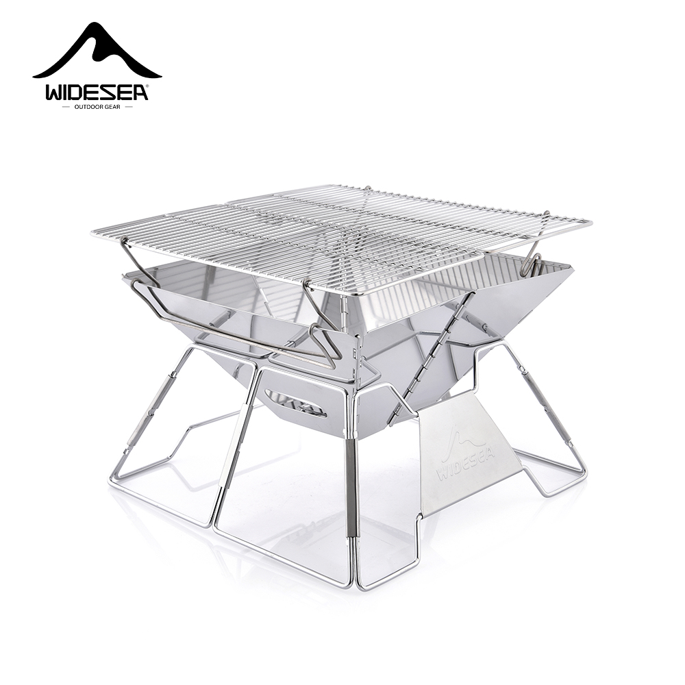 Gấp Nướng Lửa Hố Ngoài Trời Bả - đánh giá và giá Camping Cooking Fire