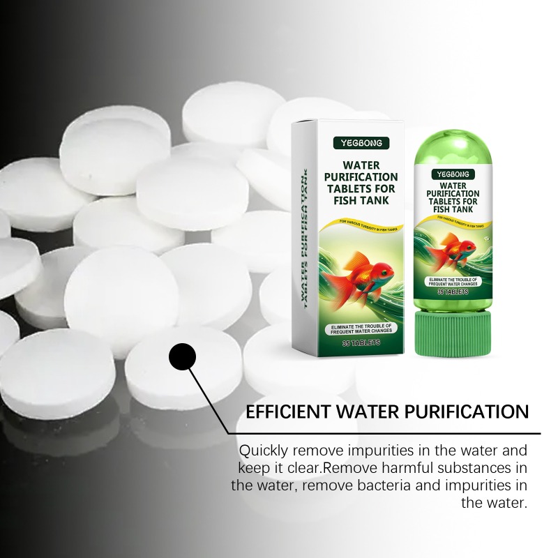 Fish Tank Water Purification T - đánh giá và giá Water Purification Tablet
