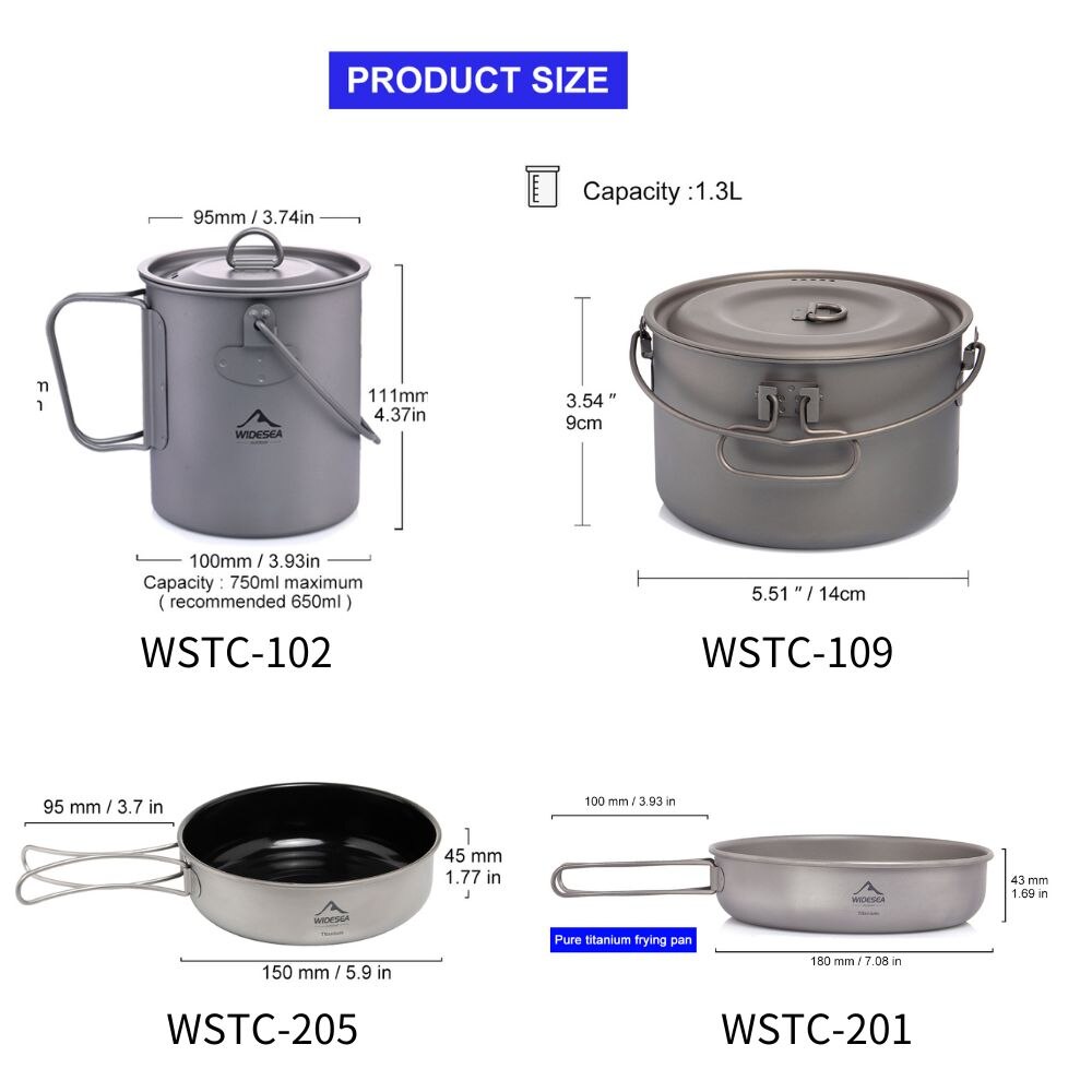 AliExpress Bộ sưu tập widesea  - đánh giá và giá Camping Cooking Hardware