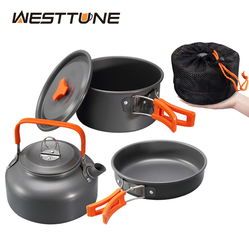 WESTTUNE Camping Cookware Kit  - đánh giá và giá Camping Cooking Hardware