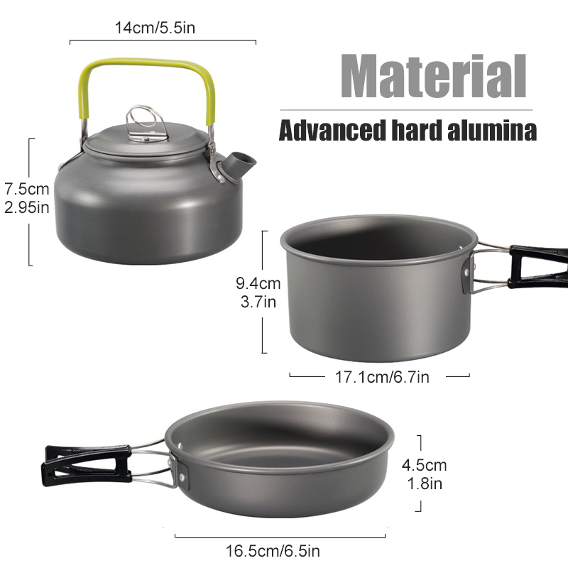 WESTTUNE Camping Cookware Kit  - đánh giá và giá Camping Cooking Hardware