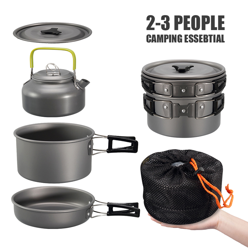 WESTTUNE Camping Cookware Kit  - đánh giá và giá Camping Cooking Hardware