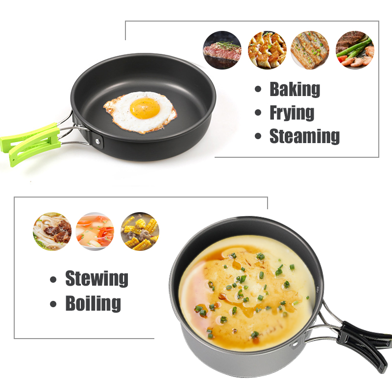 WESTTUNE Camping Cookware Kit  - đánh giá và giá Camping Cooking Hardware