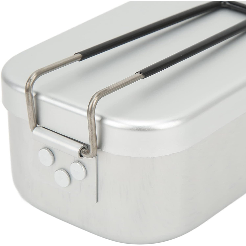 800ML Aluminum Lunch Boxes Out - đánh giá và giá Camping Cooking Handle