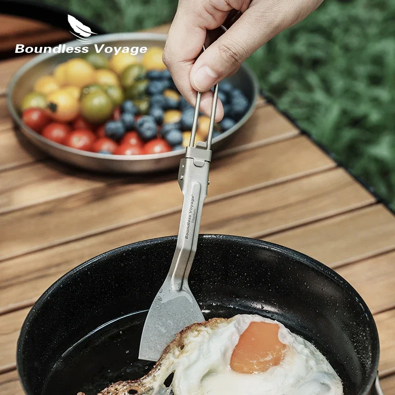 Boundless Voyage Titanium Spat - đánh giá và giá Camping Cooking Handle