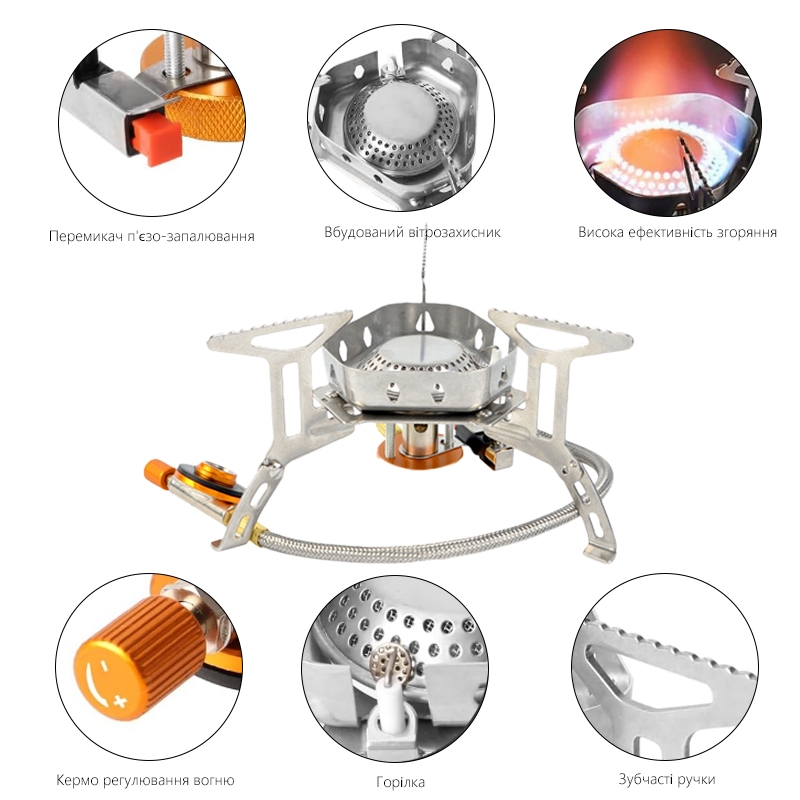 TARKA 3800W Camping Gas Stove  - đánh giá và giá Camping Cooking Books