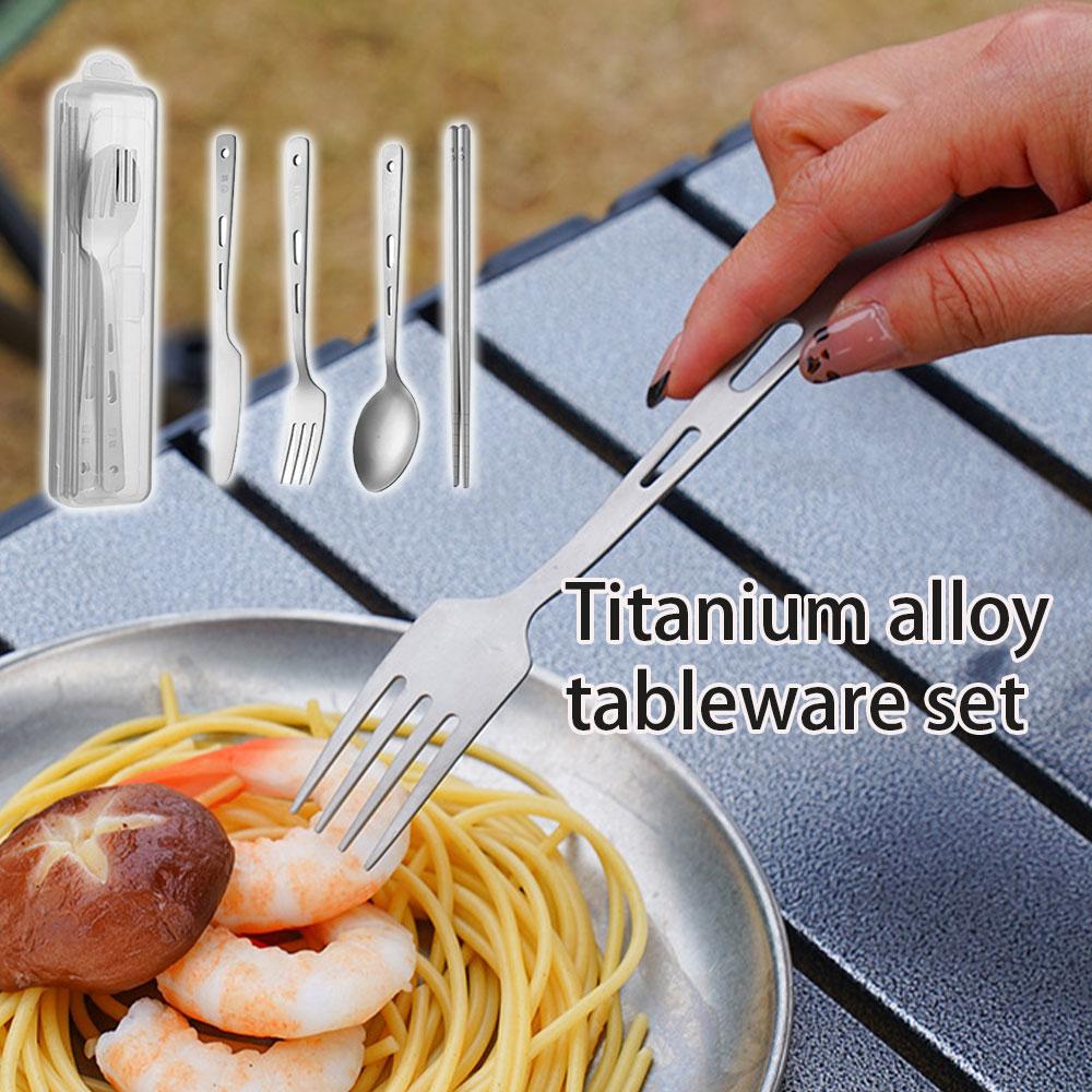 Titanium Long Handle Spoon Out - đánh giá và giá Camping Cooking Books