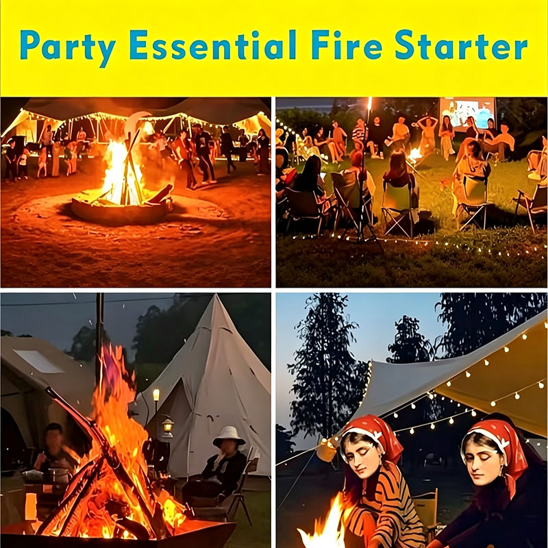 100 Pack Waterproof Fire Start - đánh giá và giá Camping Cooking Fire