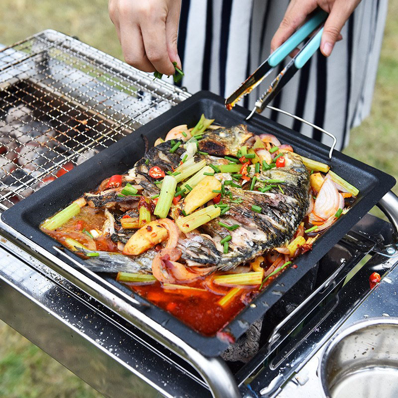 Outdoors Thick Square Grill Pa - đánh giá và giá Camping Cooking Hardware