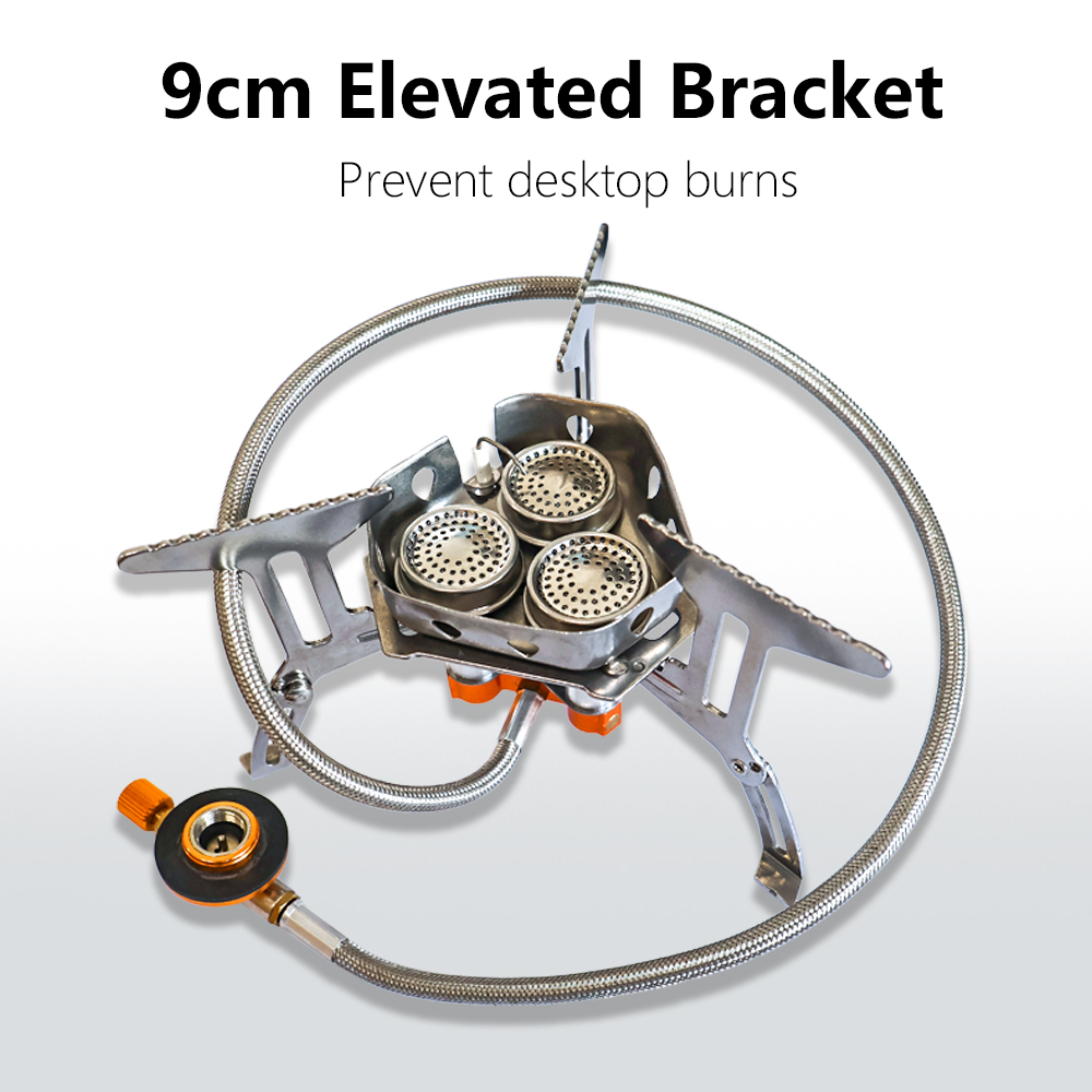 TARKA Camping Gas Stove 5800w  - đánh giá và giá Camping Cooking Books