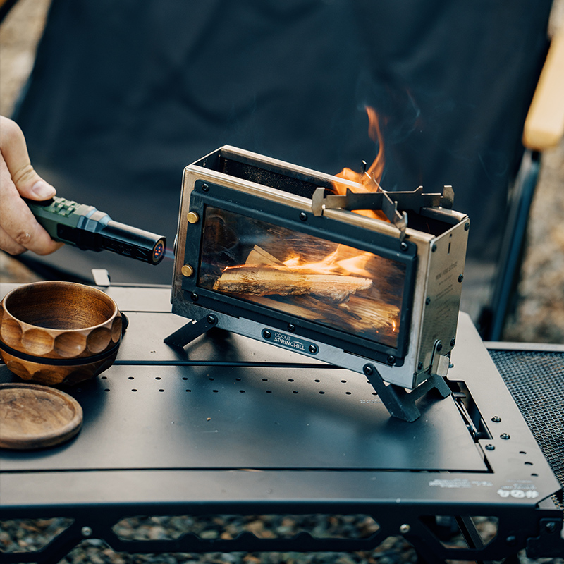 Goout Springhill Wood Stove Po - đánh giá và giá Camping Cooking Fire