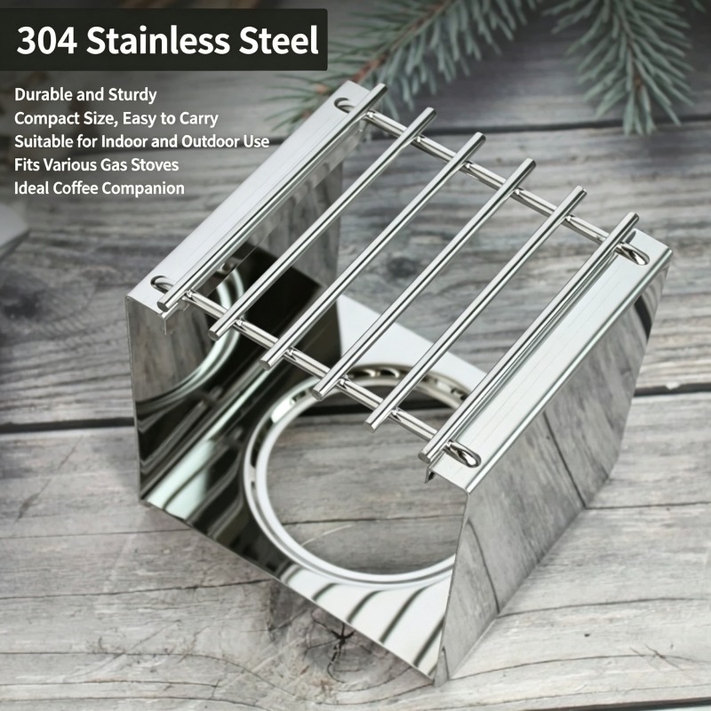 Stainless Steel Square Coffee  - đánh giá và giá Camping Cooking Hardware