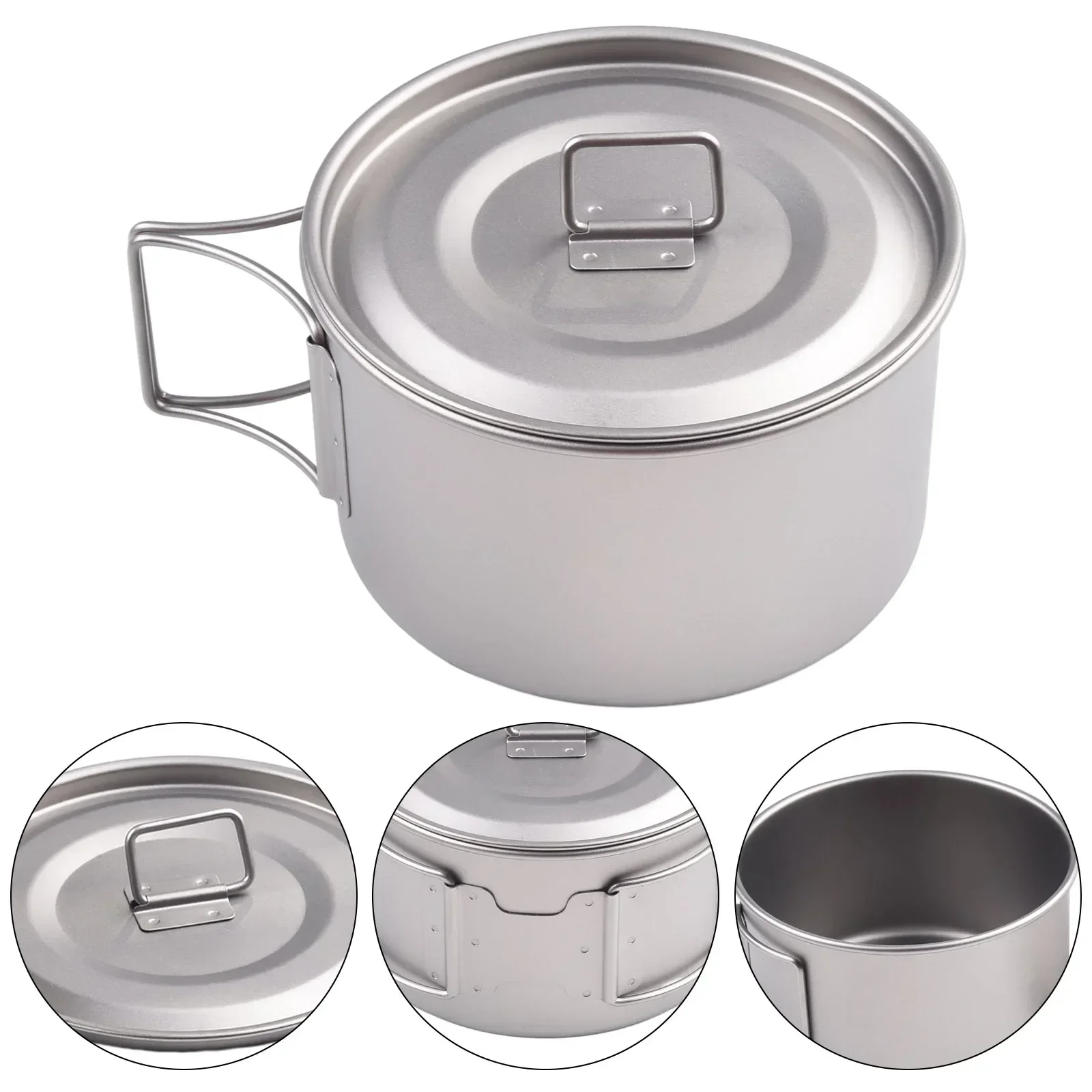 Titanium Bowl With Folding Han - đánh giá và giá Camping Cooking Hardware