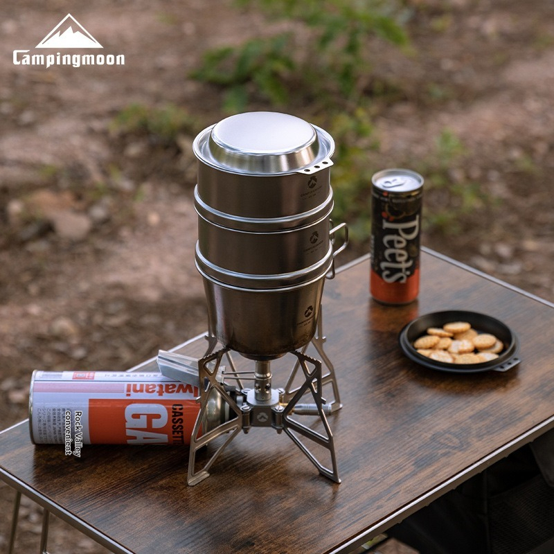 CAMPINGMOON S-SD Stainless Ste - đánh giá và giá Camping Cooking Snow
