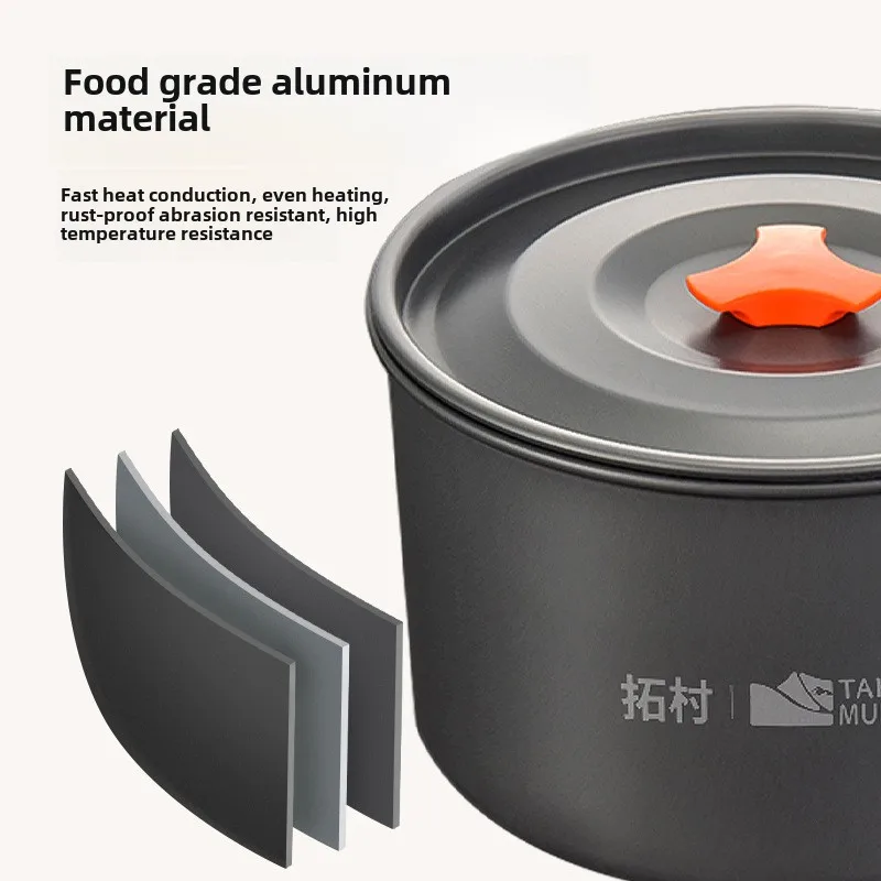 Camping Cookware Set Outdoor C - đánh giá và giá Camping Cooking Hardware