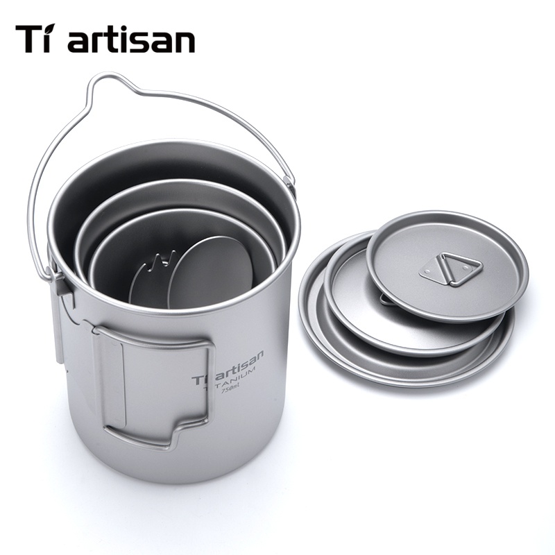 Tiartisan Pure Titanium Ultral - đánh giá và giá Camping Cooking Trangia