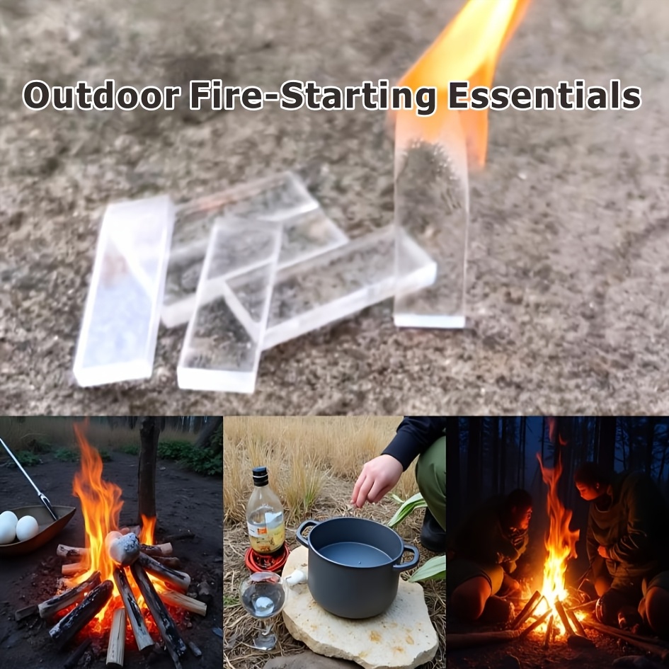 60PCS Waterproof Fire Starter  - đánh giá và giá Camping Cooking Fire