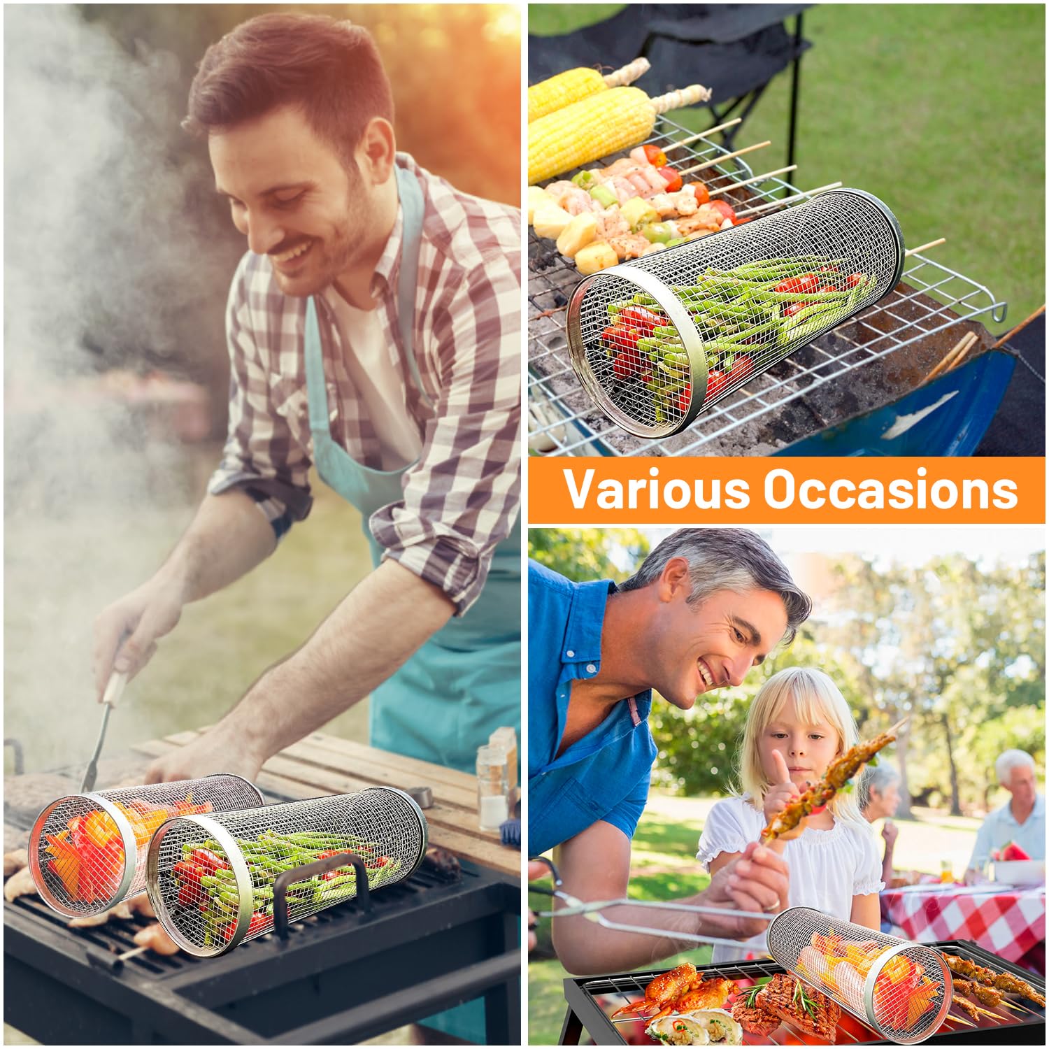 2 Pieces Rolling Grilling Bask - đánh giá và giá Camping Cooking Trangia