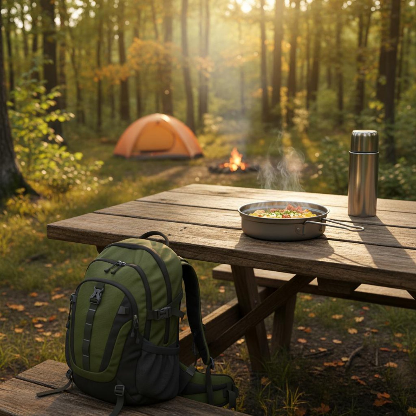 2 Pieces Metal Camping Cook Se - đánh giá và giá Camping Cooking Dining Set
