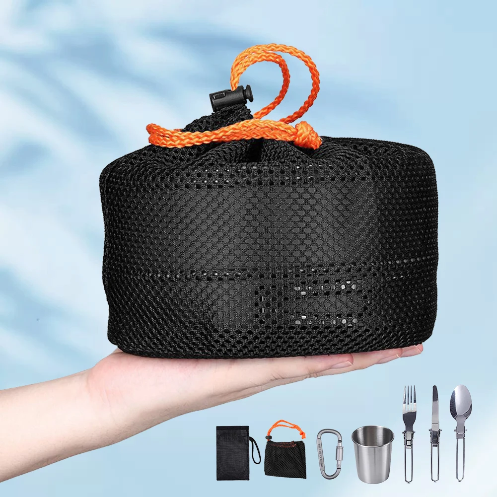 Camping Cookware Kit Kettle Po - đánh giá và giá Camping Cooking Pots And Pans