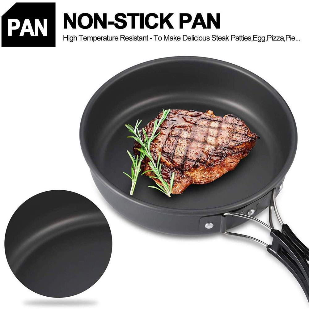 Outdoor Camping Cookware Set M - đánh giá và giá Camping Cooking Books