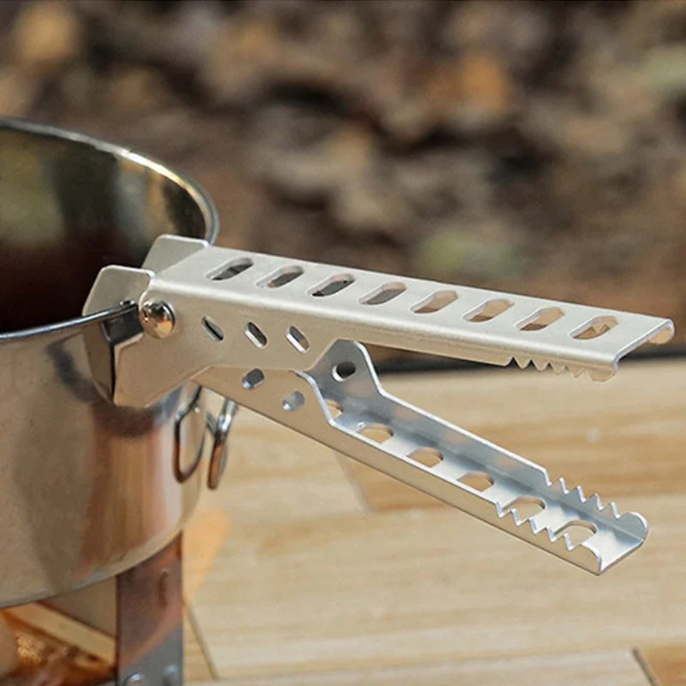 Aluminium Anti-hot Alloy Clip  - đánh giá và giá Camping Cooking Pots And Pans