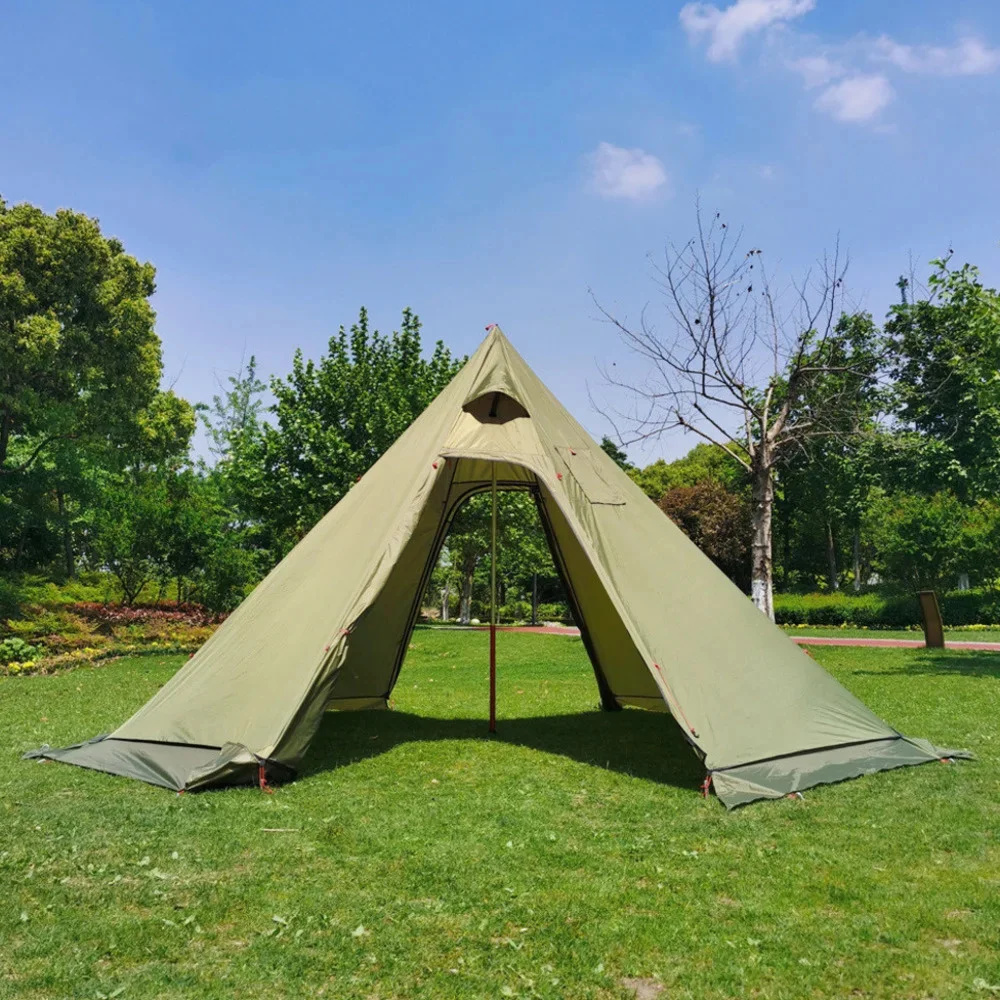 2022 Mới Kim Tự Tháp Lều Với V - đánh giá và giá Camping Cooking Snow
