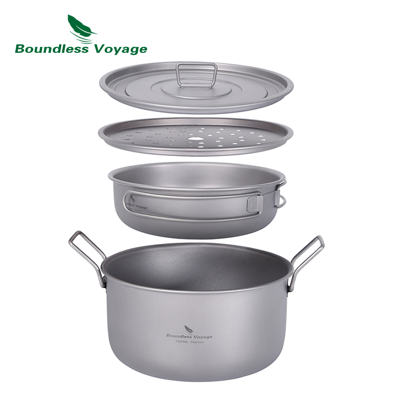 Boundless Voyage Camping Cooki - đánh giá và giá Camping Cooking Pots And Pans