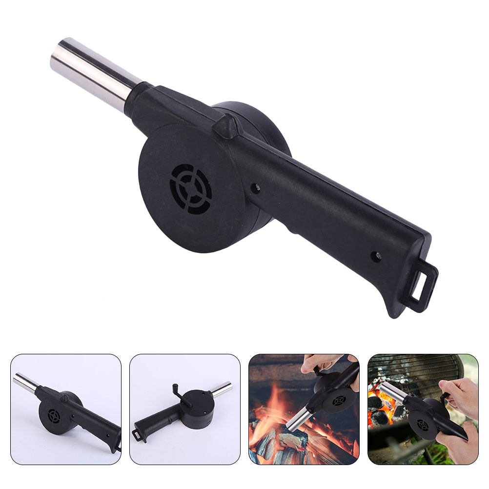 Manual Blower Black Hand Crank - đánh giá và giá Camping Cooking Fire