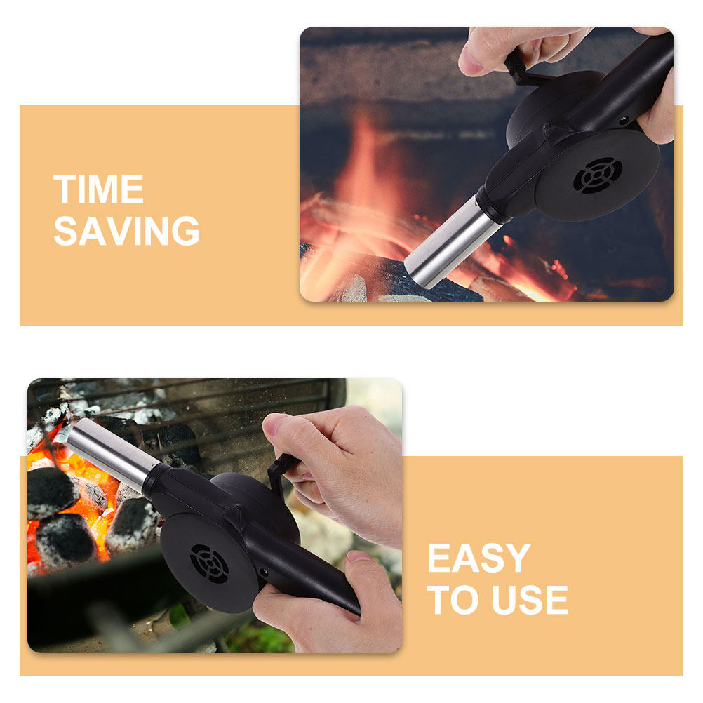 Manual Blower Black Hand Crank - đánh giá và giá Camping Cooking Fire